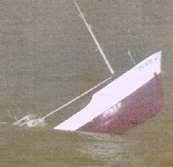 MV Peace sinking